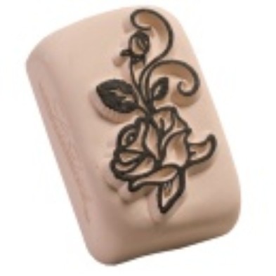 156383-SELLO LADOT PIEDRA REDOND. ROSA MD. precio por 1 unidades