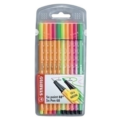 8868/10-1-ROTUL.STABILO POINT 88/68 ESTUCHE 10 precio por 1 unidades