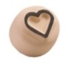156360-SELLO LADOT PIEDRA REDOND. CORAZON PQ. precio por 1 unidades
