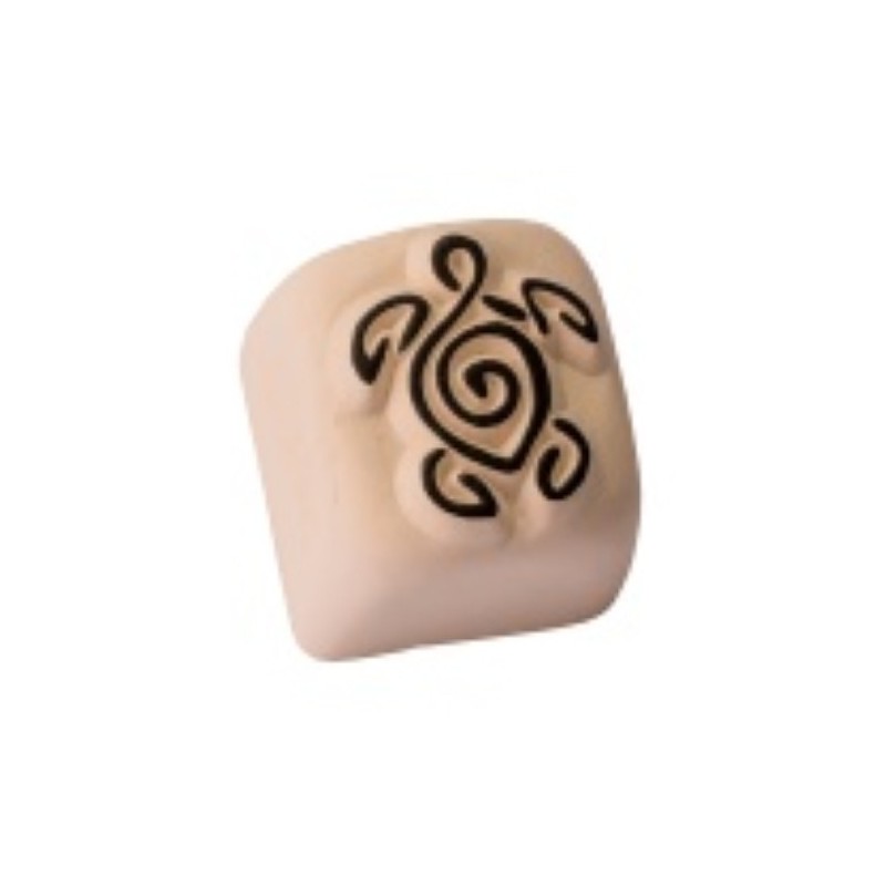 156367-SELLO LADOT PIEDRA REDOND. TORTUGA PQ. precio por 1 unidades