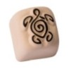 156367-SELLO LADOT PIEDRA REDOND. TORTUGA PQ. precio por 1 unidades