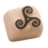 156369-SELLO LADOT PIEDRA REDOND. TRISKELL PQ. precio por 1 unidades