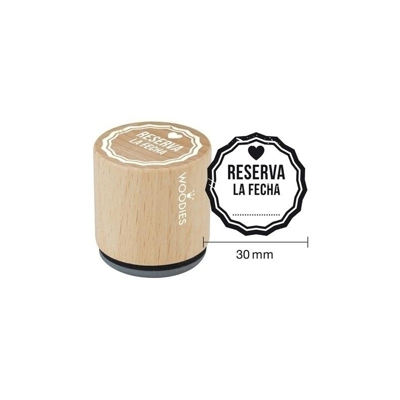 157898-SELLO COLOP WOODIES RESERVA FECHA precio por 1 unidades