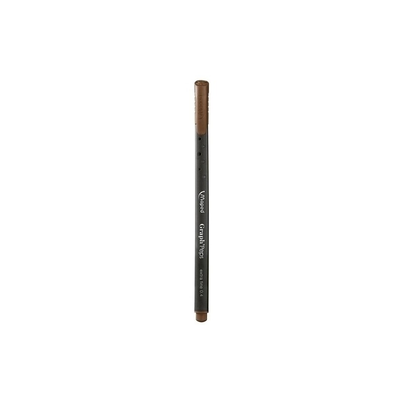 749112-ROTUL.MAPED GRAPH PEPS WOODY BROWN precio por 12 unidades