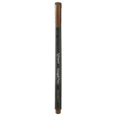 749112-ROTUL.MAPED GRAPH PEPS WOODY BROWN precio por 12 unidades