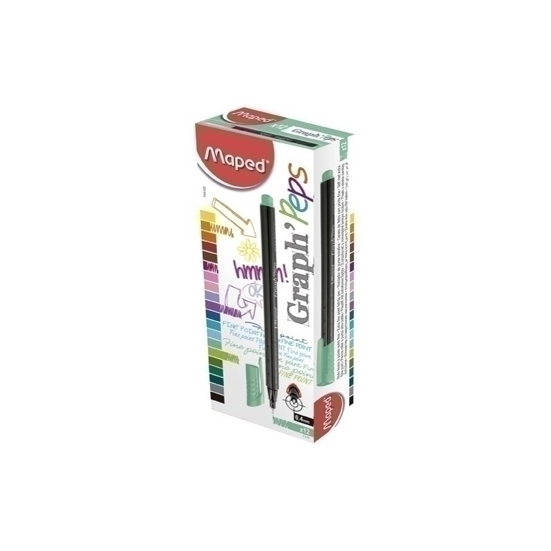 749122-ROTUL.MAPED GRAPH PEPS JADE precio por 12 unidades