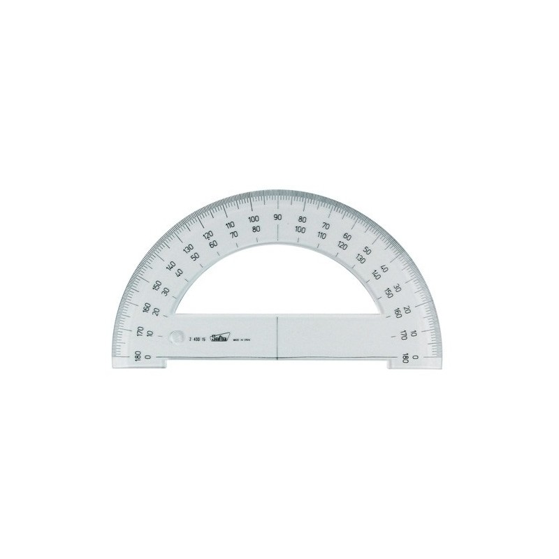 430915-SEMICIRCULO CRISTAL SAFTA 15 CENTIMETROS precio por 20 unidades