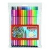 6830-1-ROTUL.STABILO PEN 68 CAJA PLASTICO de 30 precio por 1 unidades