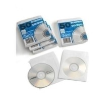 PQT. 50 CD BLANCO-SOBRE SAM CD/DVD VENTANA PAQ.50 precio por 1 unidades