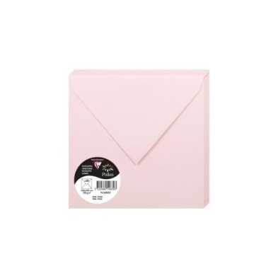 5483C-SOBRE CLAIREFONTAINE 165x165 ROSA P/20 precio por 1 unidades