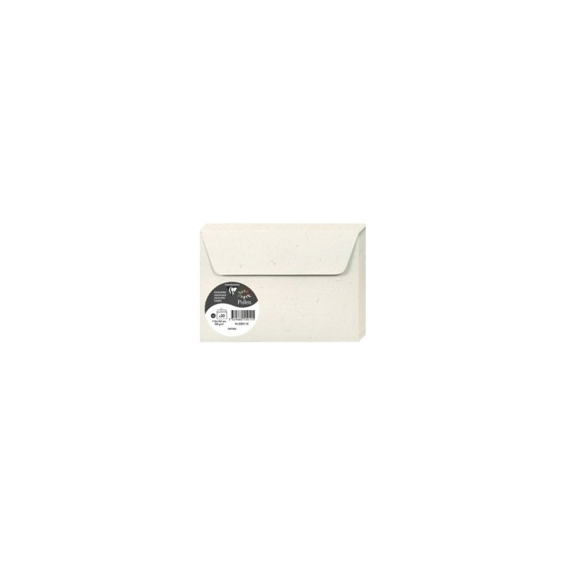 55011C-SOBRE CLAIREFONTAINE 114x162 NATURA P/20 precio por 1 unidades