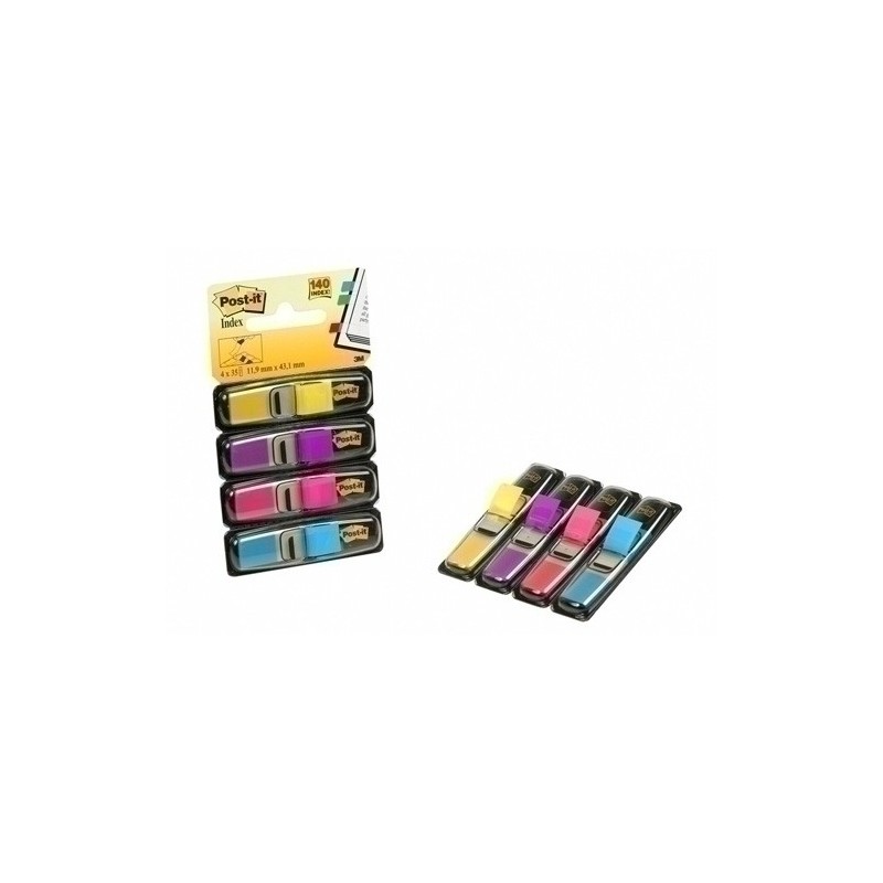 683-4AB-DISPENSADOR BANDERITAS  ADHE. 1/2" 4COLS precio por 6 unidades