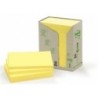 655-1T-TACO NOTAS POST-IT RECICL. AMAR. 655/1T precio por 10 unidades