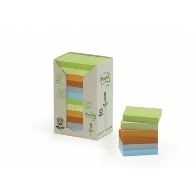 653-1RPT-TACO NOTAS POST-IT RECICL. ARC. 653/1RPT precio por 12 unidades