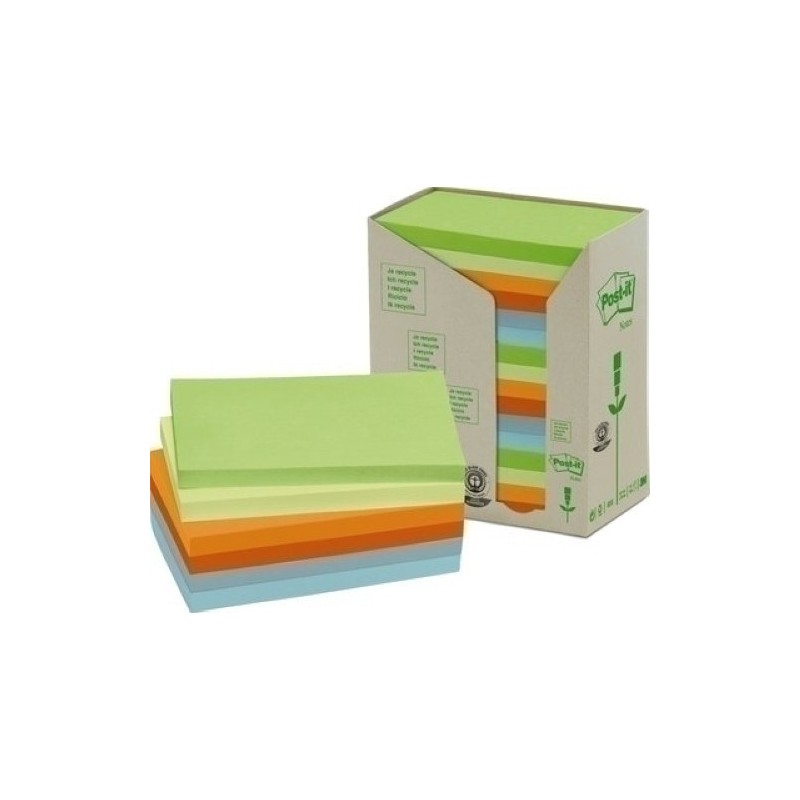 655-1RPT-TACO NOTAS POST-IT RECICL. ARC. 655/1RPT precio por 10 unidades