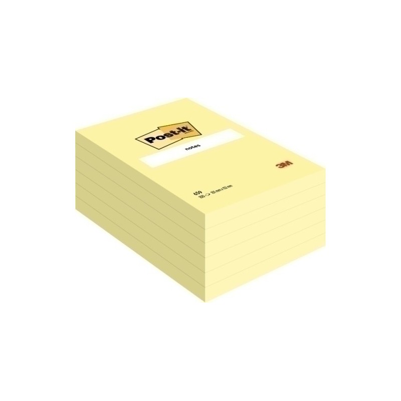 659-TACO NOTAS POST-IT 659  102X152 precio por 6 unidades