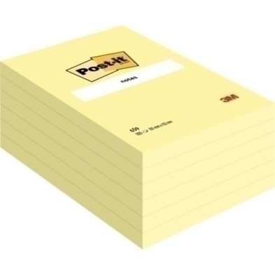 659-TACO NOTAS POST-IT 659  102X152 precio por 6 unidades