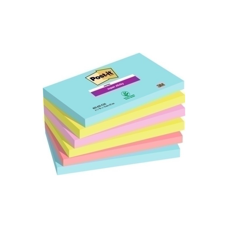 655-6SS-COS-TACO NOTAS POST-IT 655 76x127 P/6 precio por 1 unidades