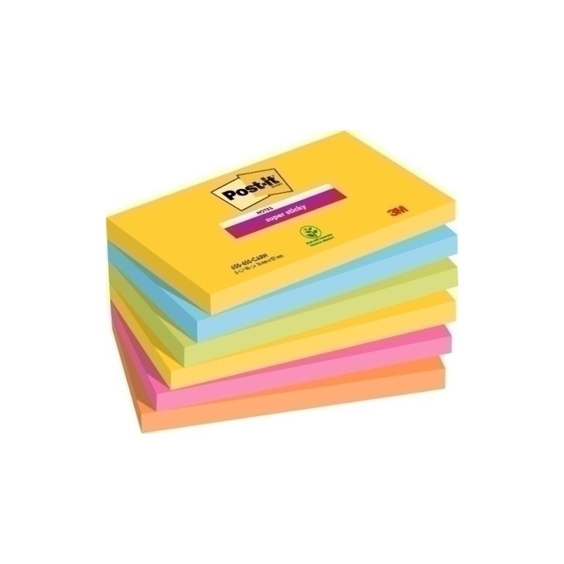 655-6SS-RIO-TACO NOTAS POST-IT 655 76x127 P/6 precio por 1 unidades