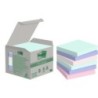 654-1GB-N-TACO NOTAS POST-IT RECICL. 654 76x76 P/6 precio por 1 unidades