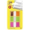 680-OLP-TACO BANDE POST-IT 1" 3X20 VERDE.NAR.ROS precio por 6 unidades