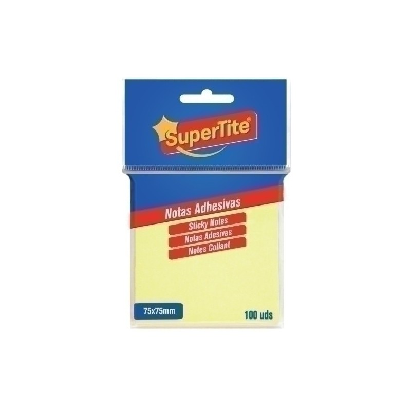 4510-TACO NOTAS SUPERTITE 76x76 100 uds precio por 12 unidades