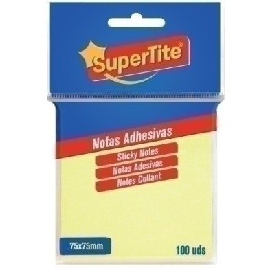 4510-TACO NOTAS SUPERTITE 76x76 100 uds precio por 12 unidades