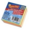 4498-TACO NOTAS SUPERTITE 75x75 NEON 400 uds precio por 6 unidades