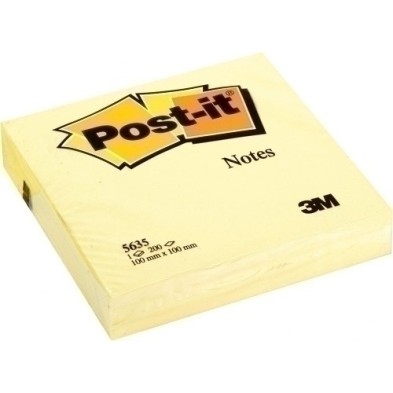 5635-XL-TACO NOTAS POST-IT 5635 200hj. 101X101 precio por 1 unidades