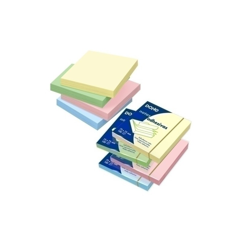 75038-TACO NOTAS DOHE 75x75 SURT. P/12 precio por 1 unidades