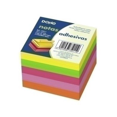 75011-TACO NOTAS DOHE 75x75 400H 5 COL precio por 6 unidades