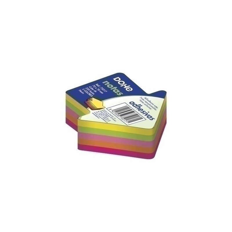 75017-TACO NOTAS DOHE FLECHA 250h 5 COL precio por 12 unidades
