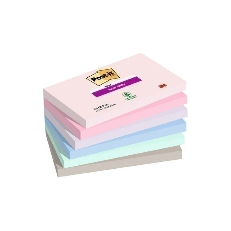 655-6SS-SOUL-TACO NOTAS POST-IT 655 76x127 P/6 precio por 1 unidades