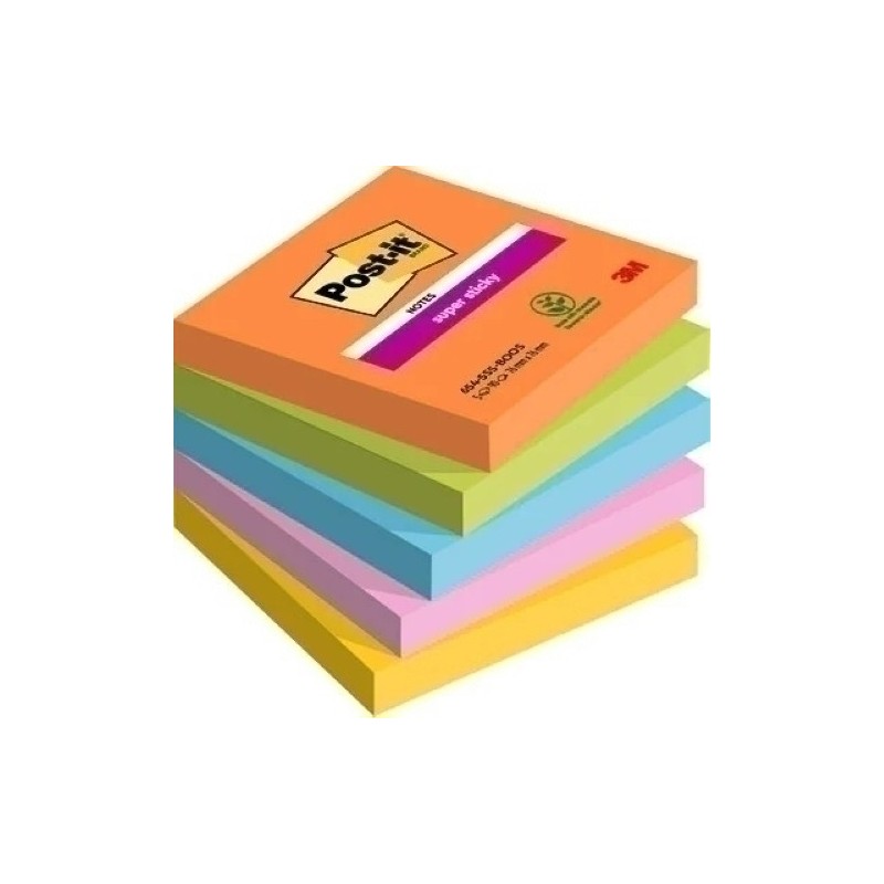 654-5SS-BOOS-TACO NOTAS POST-IT 654 76x76 P/5 precio por 1 unidades