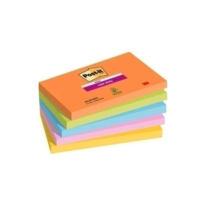 655-5SS-BOOS-TACO NOTAS POST-IT 655 76x127 P/5 precio por 1 unidades