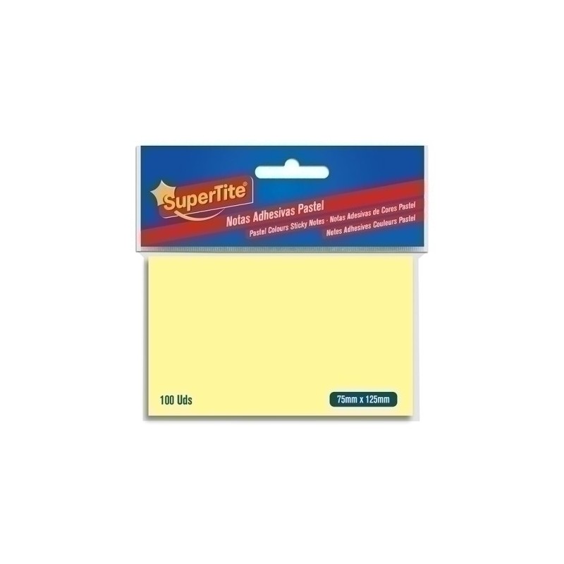 4514-TACO NOTAS SUPERTITE 75x125 100 uds precio por 12 unidades