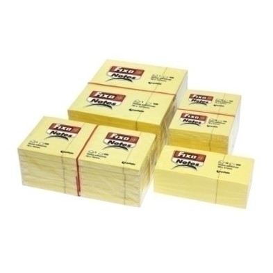 65005360-TACO NOTAS FIXO 100h  38x51 AMARILLO P/1 precio por 24 unidades