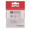 19568-NOTAS ADHESIVAS APLI 50h 75x75 TRAS.TRAN precio por 1 unidades