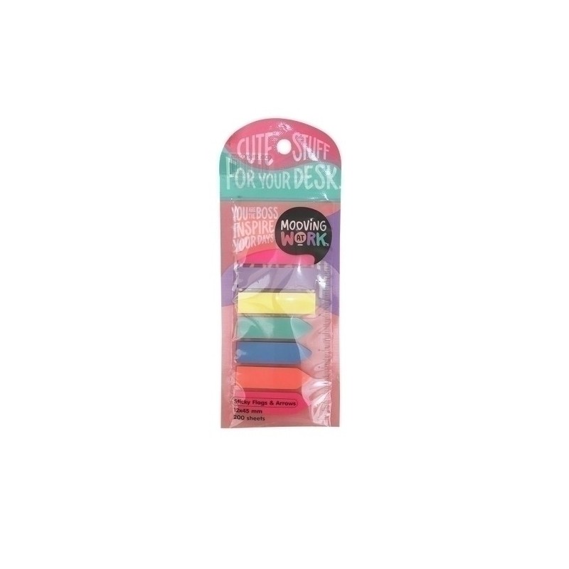 2112100205-BANDERITAS ADHESIVAS MOOVING B/8 precio por 1 unidades