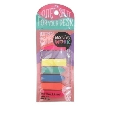2112100205-BANDERITAS ADHESIVAS MOOVING B/8 precio por 1 unidades