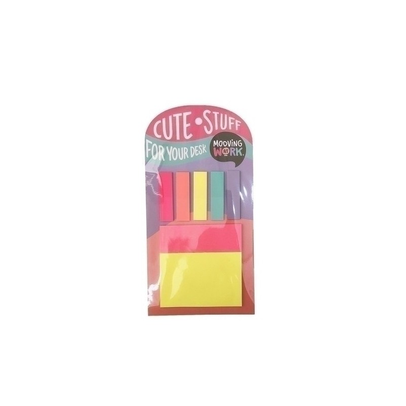 2112100401-BANDERITAS ADHESIVAS MOOVING SURTIDO precio por 1 unidades