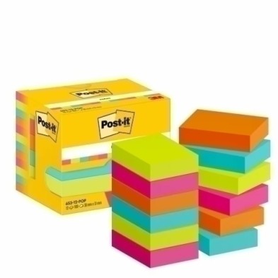 653-12-POP-TACO NOTAS POST-IT 653-POP P/12 precio por 1 unidades