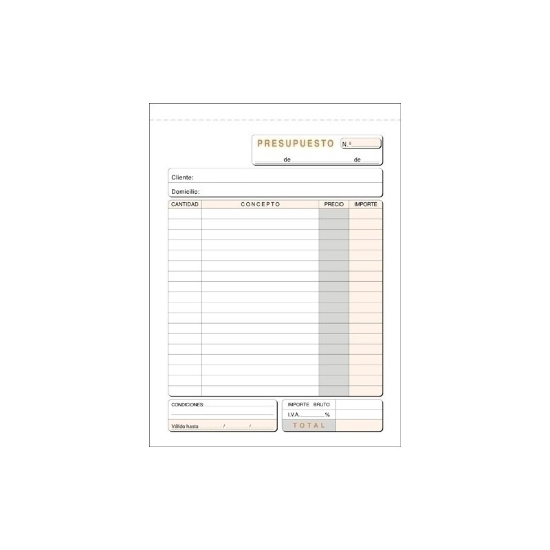 T-81-TALONARIO SALARIOS HDSA DUPLICADO LOAN precio por 10 unidades