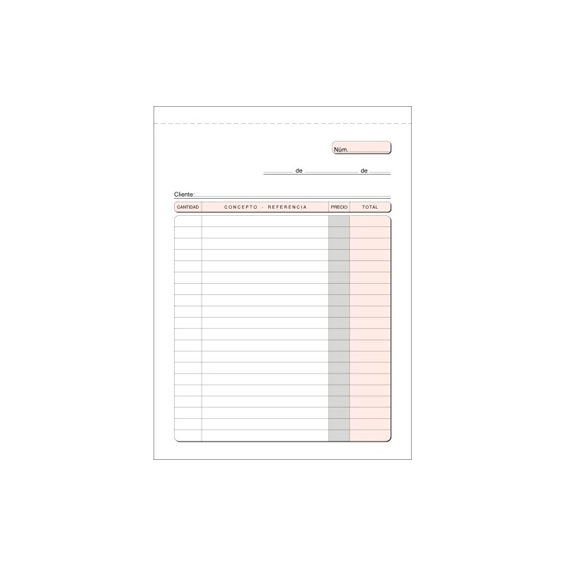 T-104-TALONARIO MULTIUSO 4º NATU TRIPL.LOAN-es precio por 5 unidades