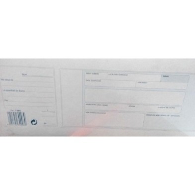 T-98/C-TALON. CAT. RECIBOS BANCOS C-MATRIZ LOAN precio por 5 unidades