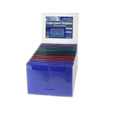25015-CAJA TARJETAS OB SUPRA EXPOSITOR de 30 precio por 1 unidades