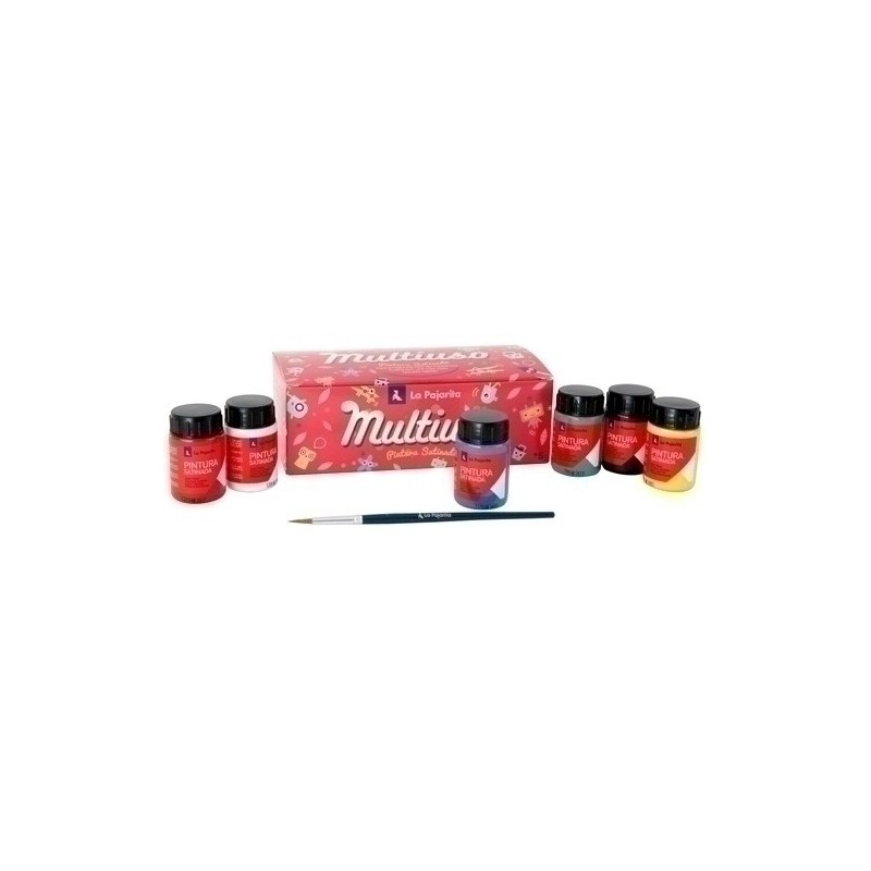 119097-PINTURA LX.PAJARITA 35 ml  ESTUCHE de 6 precio por 1 unidades