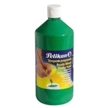 60355/24005418-TEMPERA PELIKAN 1000 ml 742/1L VERDE precio por 1 unidades