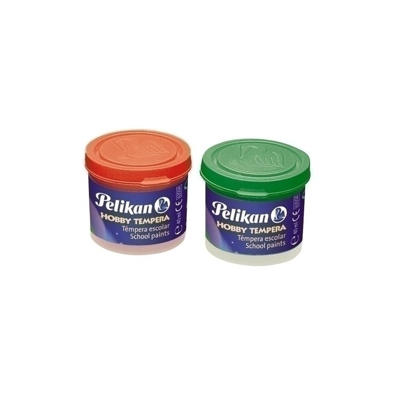 24005067-TEMPERA PELIKAN 40 ml 742/40 CARMIN precio por 6 unidades