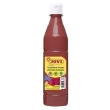 50612-TEMPERA JOVI LIQ. 500 ml MARRON precio por 1 unidades